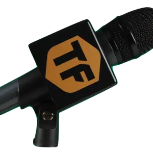 Cube flag microphone personnalisé