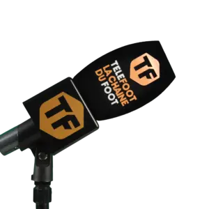 Bonnette+flag microphone personnalisé