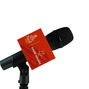 Flag Microphone personnalisé